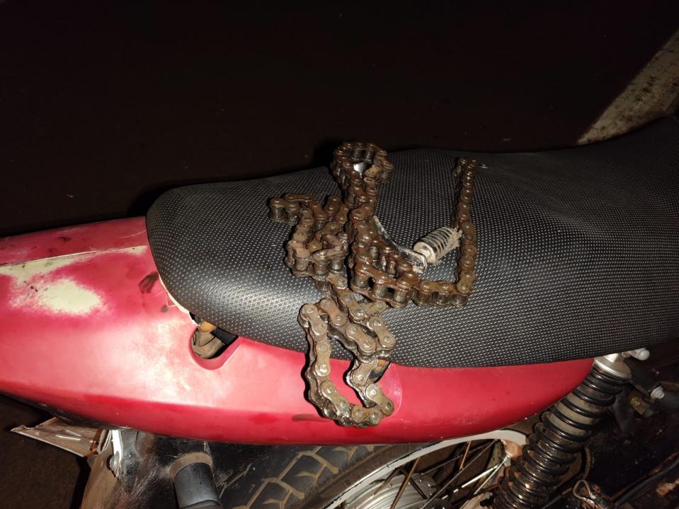 Foto 4 de 4 — Casal fica ferido após acidente de motocicleta em Araraquara